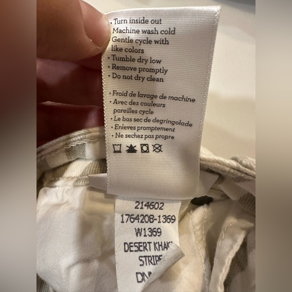 Paige Jeans-Verdugo Ankle-Desert Khaki Stripes-Size 28 - Picture 10 of 10
